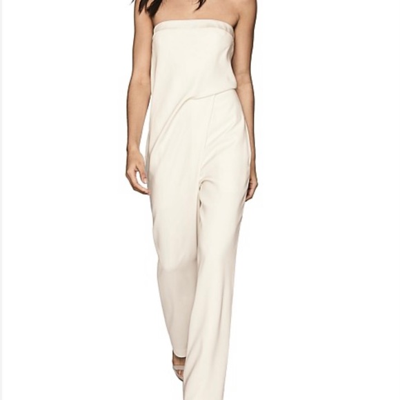 REISS TONI-BANDEAU JUMPSUIT NWT - Picture 1 of 14